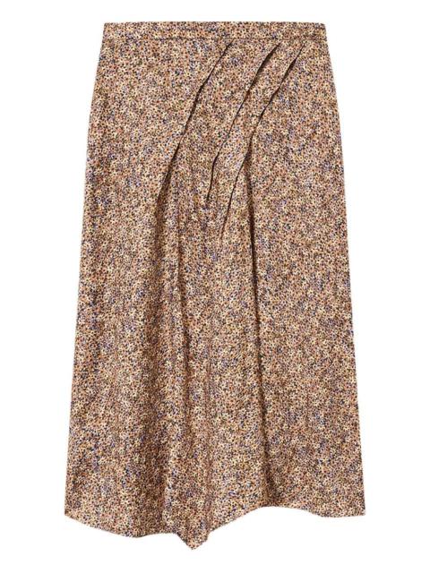 Isabel Marant Draped Midi Skirt