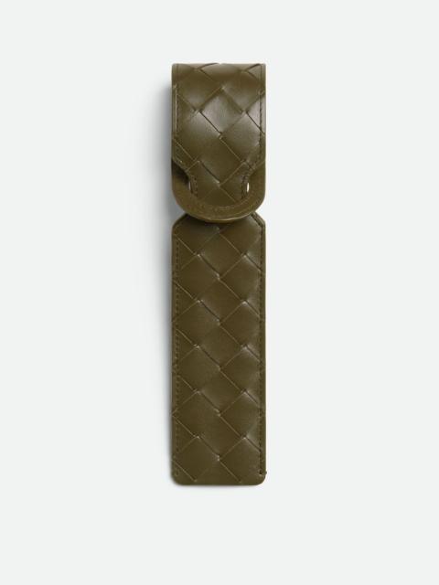 Bottega Veneta Intrecciato Long Tag Holder