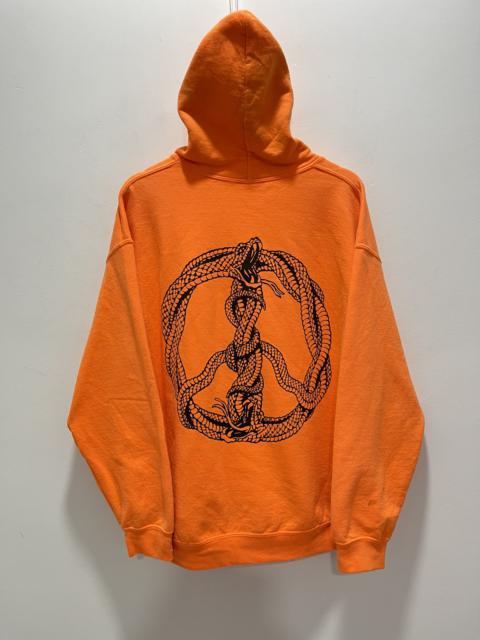 Other Designers Vintage - VINTAGE ZAPANESE COBRA SNAKE BIG LOGO TATTOO STYLE HOODIE