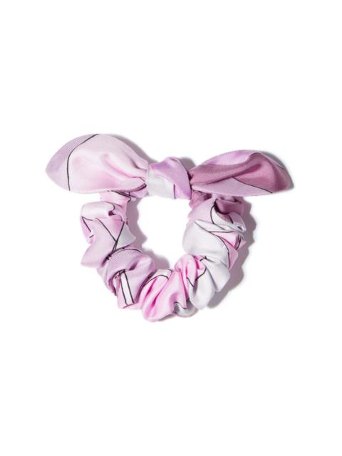 Iride-print hair tie