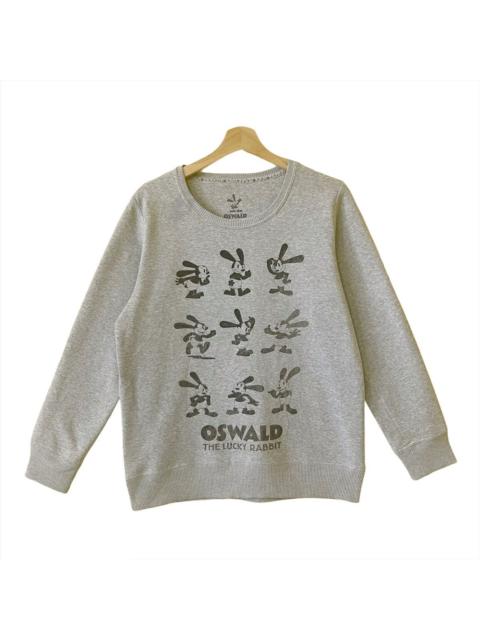Other Designers Disney - Oswald The Lucky Rabbit Cartoon Crewneck Sweatshirt