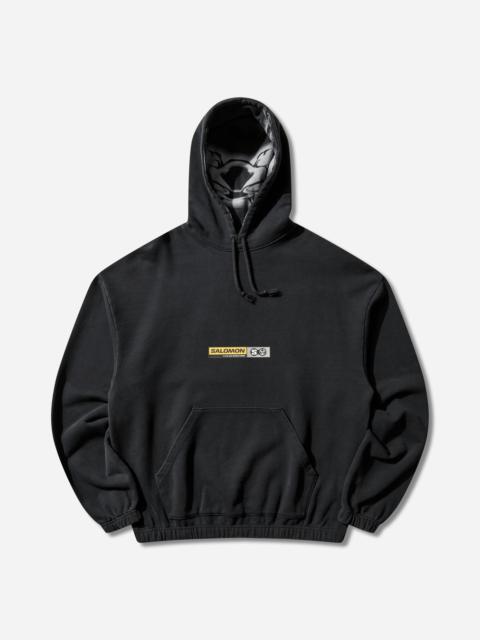SALOMON Slam Jam Hoodie Deep Black / White
