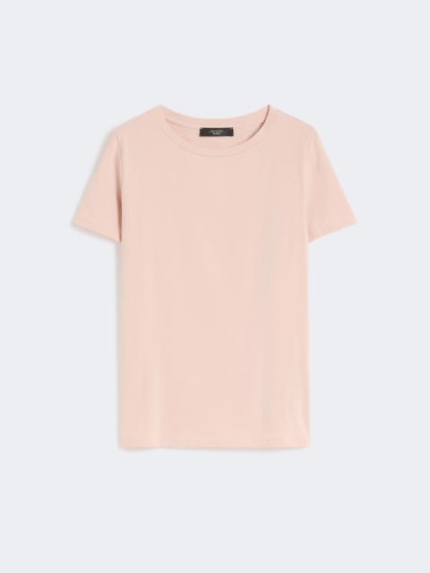 WEEKEND Max Mara Basic cotton jersey T-shirt - PINK