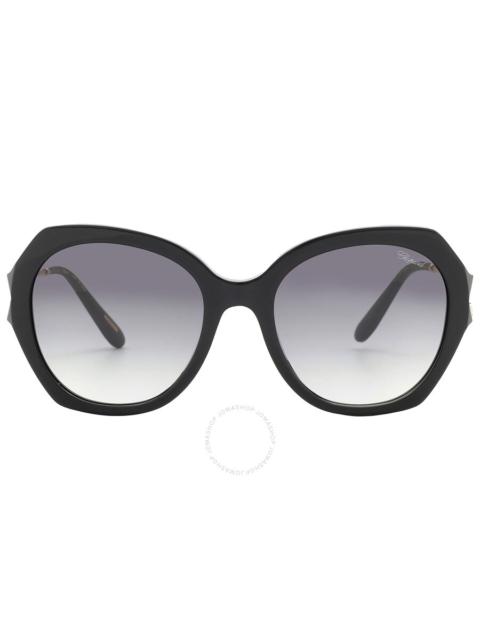 Chopard Chopard Grey Butterfly Ladies Sunglasses SCH354V 0700 54