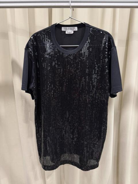 Comme Des Garçons Comme des Garçons CDG sequin short-sleeve shirt