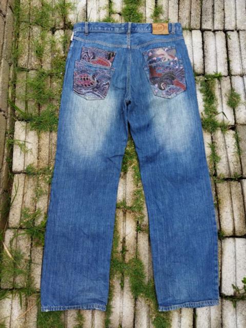 Other Designers Rare🔥Vintage Karakuri Tamashi Japan Sukajan 7 Pocket Jeans