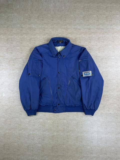 Other Designers Japanese Brand × Vintage - PADI DIVERS SPIRIT Vintage Multipocket Bomber Jacket