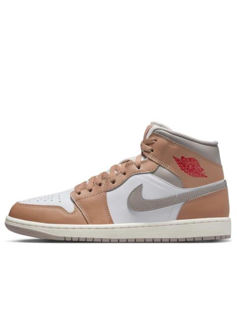 Jordan Air Jordan 1 Mid 'Rattan White College Grey' DQ8426-200