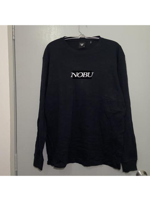 Other Designers Kith x Nobu Classic Logo L/S Tee Black FW19