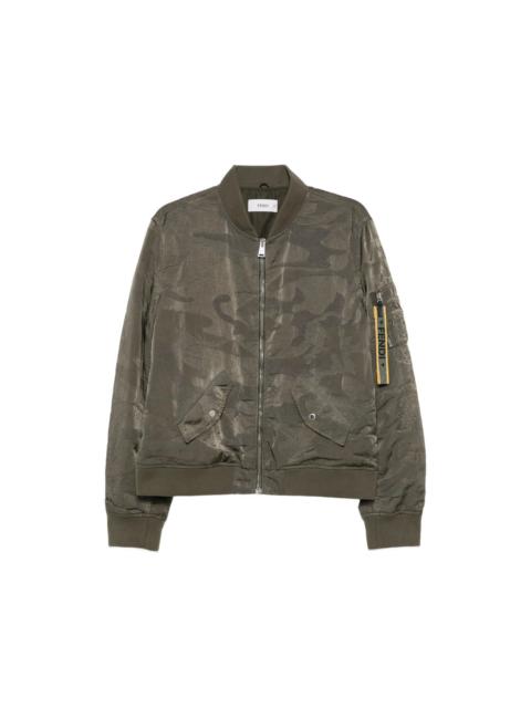 FENDI Fendi Green Jackets - Bomber Jackets Men