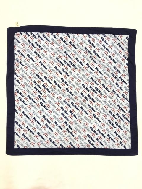 Other Designers VINTAGE MCDONALDS 1970s POLYESTER SCARF MADE IN ITALY