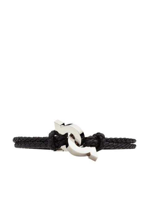 FERRAGAMO Ferragamo Men Intertwined Gancini Bracelet