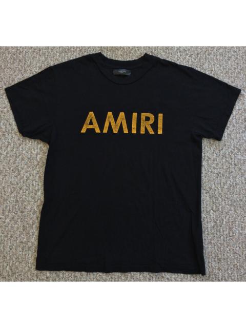 AMIRI Amiri Oversized Distressed Logo Tee