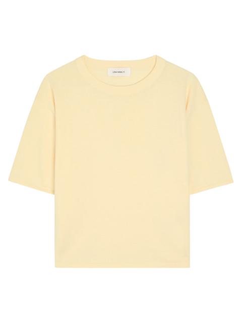 LISA YANG Lisa Yang Rubie Cotton and Cashmere-blend T-shirt