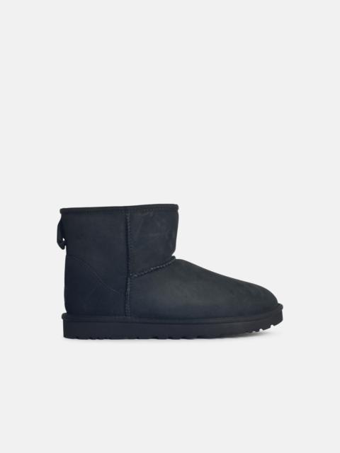 UGG 'CLASSIC MINI' BLACK SUEDE BOOTS
