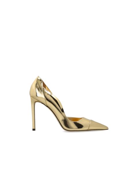 JIMMY CHOO JIMMY CHOO 'Brigitte' Gold Heeled Shoes New & Authentic (Wom
