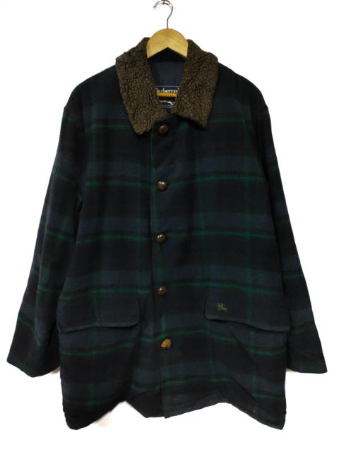 Other Designers Burberry Prorsum - VTG BURBERRY WOOL TARTAN JACKET