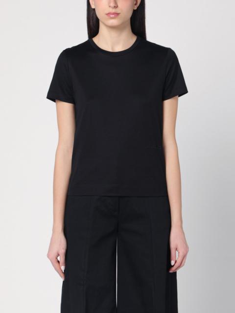 Max Mara Black cotton T-shirt