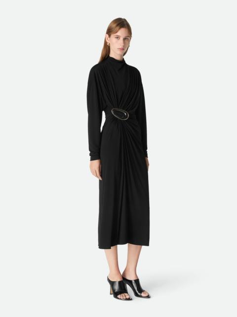 Bottega Veneta Crepe Viscose Jersey Dress