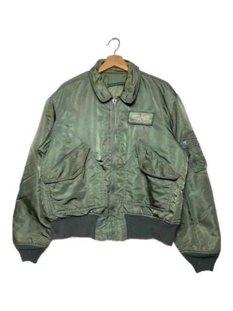 ALPHA INDUSTRIES Vintage Alpha Industries Military Army Bomber Jacket
