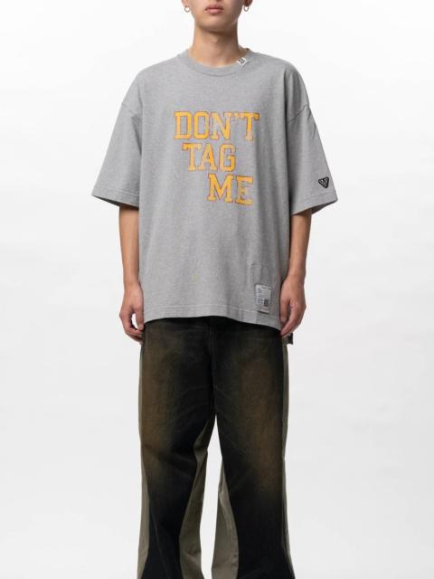 Maison MIHARAYASUHIRO Don't Tag Me Printed T-shirt