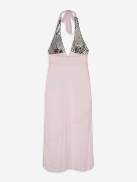 For Love & Lemons Maia Maxi Slip Dress