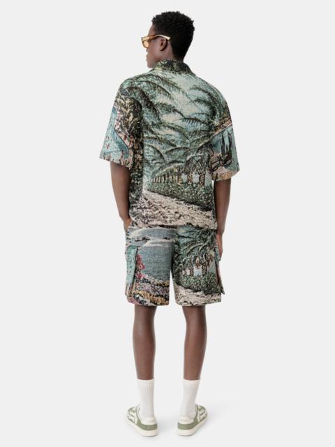 AMIRI PARADISE TAPESTRY CARGO SHORT