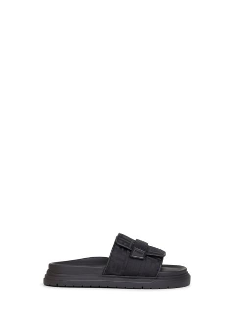 FENDI Fendi Men Black Fendi Chunky Slides