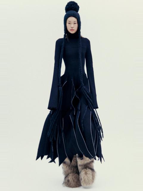 A.W.A.K.E. MODE DRESS WITH PANELS BLACK