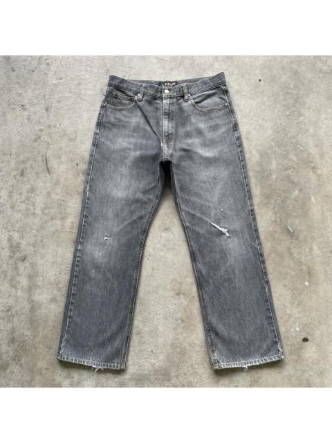 Other Designers Vintage - Vintage Zippo Faded Black Denim Jeans Pants Distressed W32