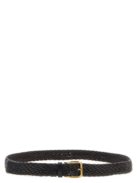 Brunello Cucinelli Brunello Cucinelli Men Braided Leather Belt