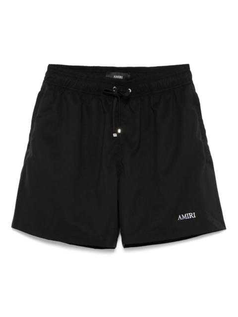 AMIRI embroidered-logo swim shorts