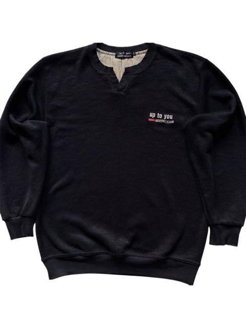 Other Designers Vintage Up to You Kansai Yamamoto Embroidered Logo Jumper