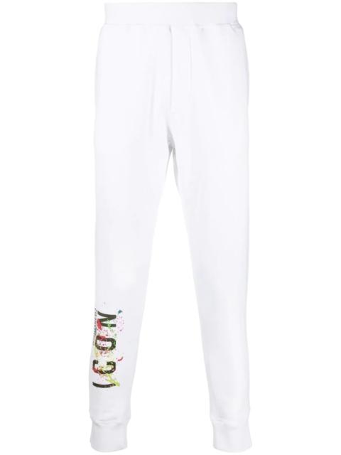 DSQUARED2 Icon-print detail trousers
