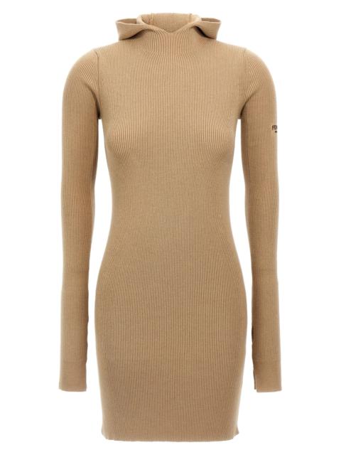 FENDI Hooded dress