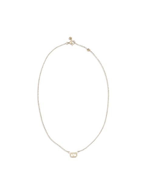 Valentino Valentino Garavani Ovalette Necklace With Swarovsky® Crystals