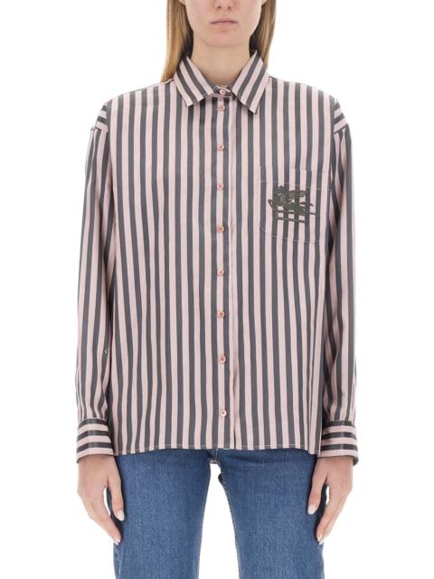Etro Etro Women Shirt With Logo