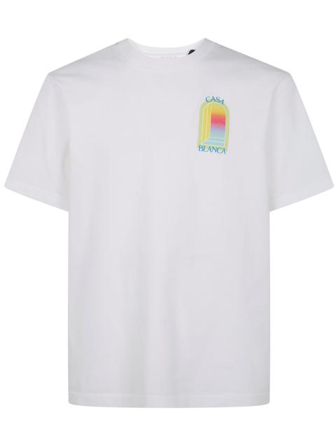 CASABLANCA "L`Arche Print" Classic T-Shirt