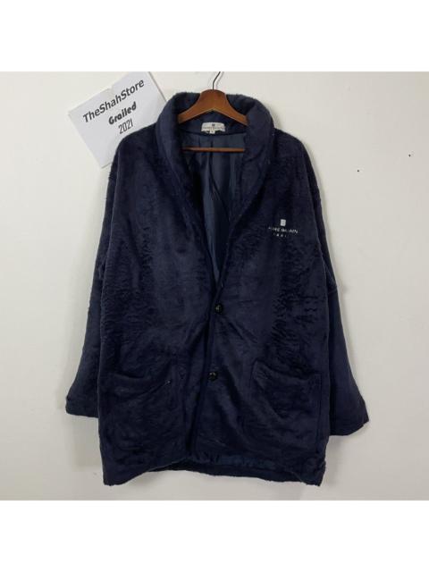 Other Designers Vintage Pierre Balmain Embroidery Small Logo Fleece Jacket