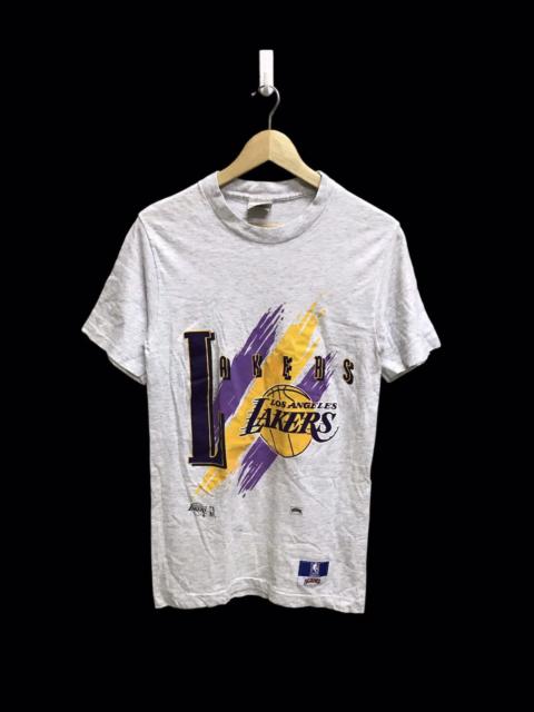 Other Designers VINTAGE 90s LAKERS NUTMEG MILLS NBA TSHIRT