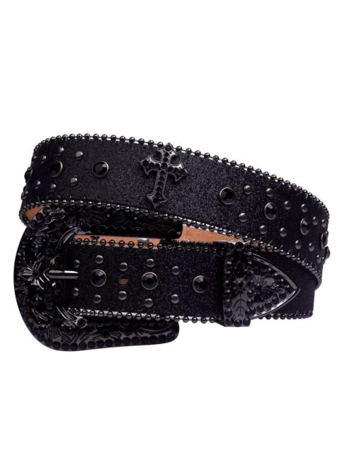 115 Cm Cross Pu Leather Belt