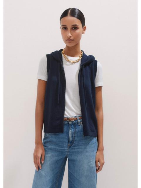 ME+EM Sleeveless Zip Hoodie