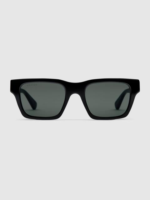 GUCCI Rectangular frame sunglasses