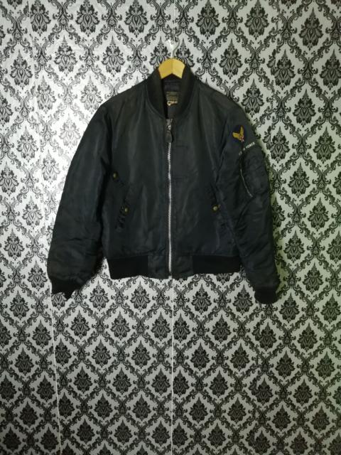 Other Designers Vintage 70s Type Ma1 Us Air Force Flight Bomber Jacket