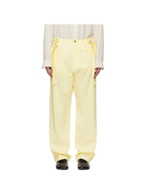 UNDERCOVER Yellow UC1E1504 Trousers