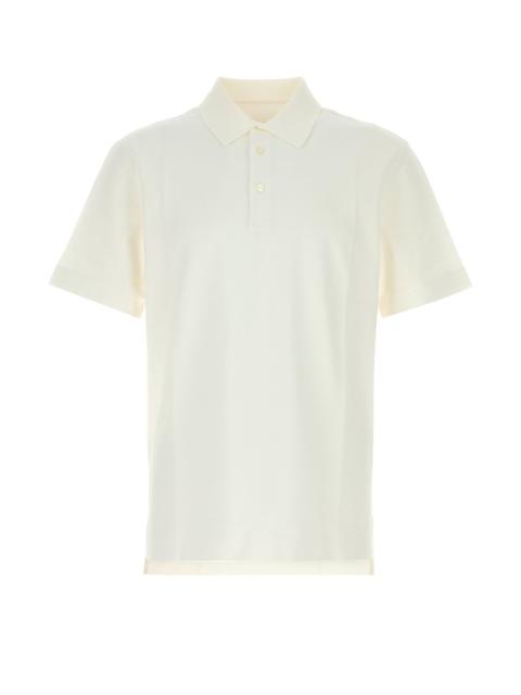 Givenchy White piquet polo shirt