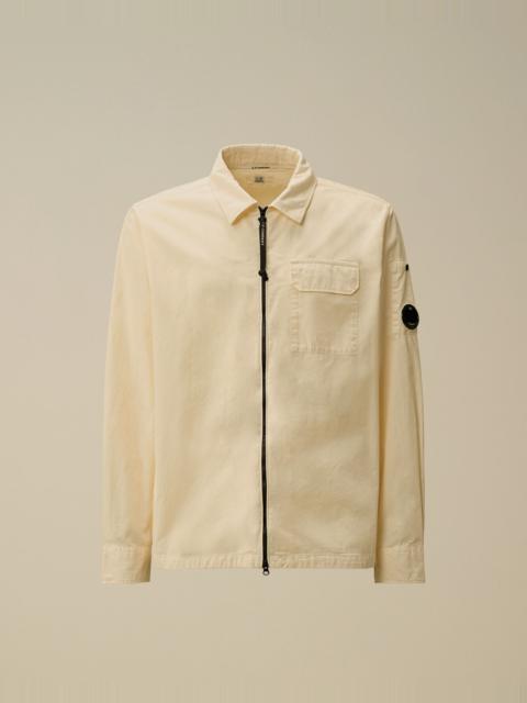 C.P. Company Organic Gabardine Zipped Overshirt