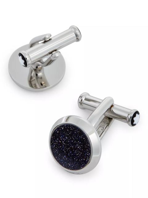 Montblanc Meisterstück Goldstone Round Cufflinks