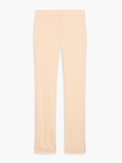 Stella McCartney Grain de poudre straight-leg pants