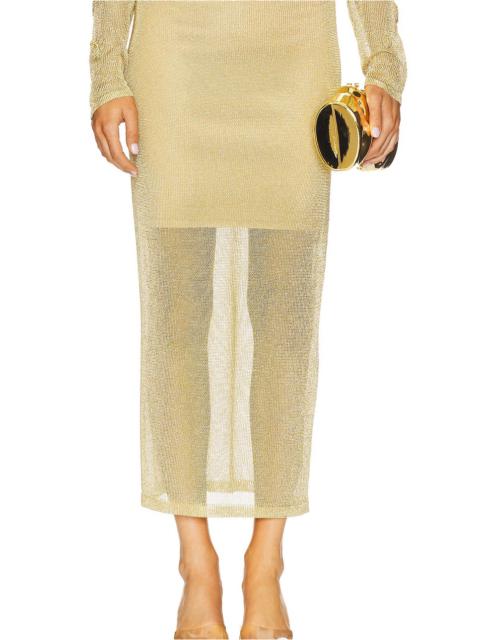 Cult Gaia Anura Knit Skirt